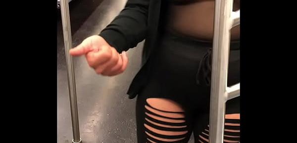  Wife in see through short no bra walking through the city